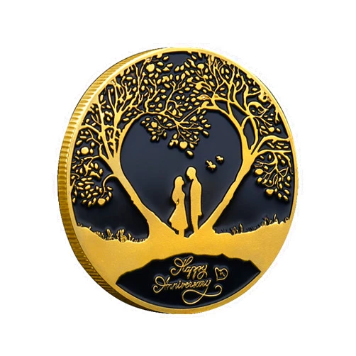 GOSIN Serenity Prayer Love Expression Coin - Pocket Token of Prayer and Divine Protection for Public Servants & Law Enforcement (in Love)