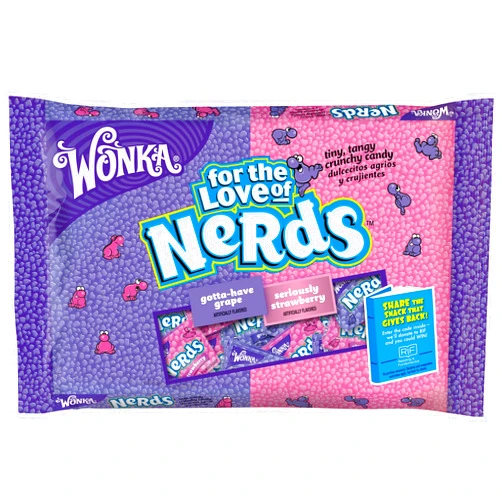 Nestle Nerds Grape & Strawberry, 12 oz Bag