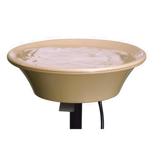 API® Four Seasons Heated Bird Bath with EZ Tilt Deck Mount and Pole Mount | Heated Outdoor Bird Bath | Deck Mounted Bird Bath |14