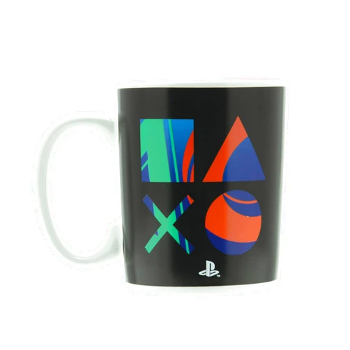 Paladone Playstation Icons Heat Change Mug Amazon, Multicolor, AMZ7560PS, 500 milliliters