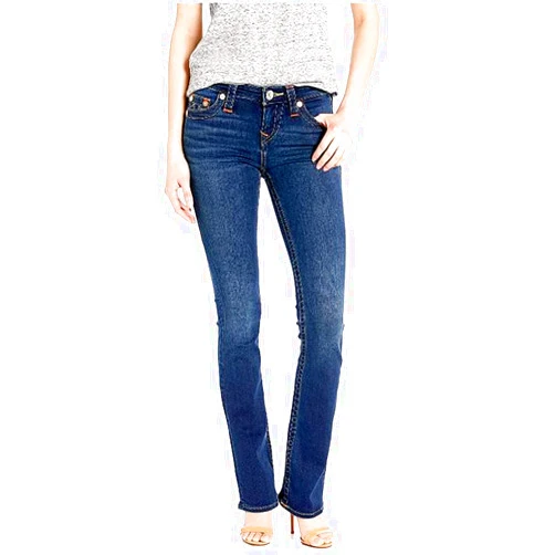 True Religion Women's Becca Mid Rise Bootcut Jean