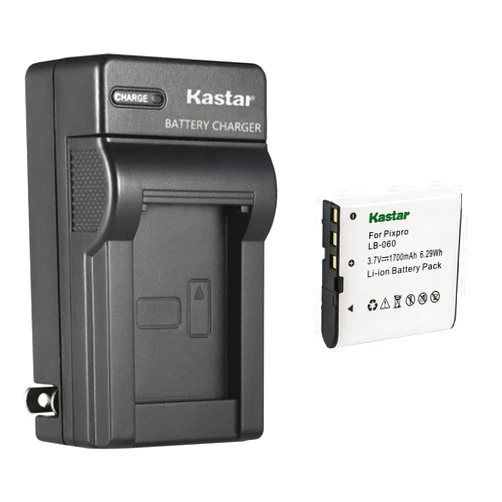 Kastar 1-Pack Battery and AC Wall Charger Replacement for Hnsat DDV-A60, DDV-80, DXG Series DXG-125V, DXG-5B1V, Digilife DDV-5100HD, DDH-H3, NP-40, NP40, NP40C, NP-40DBA, NP40DBA, NP-40DCA
