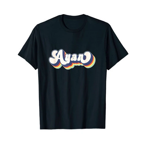 Apparel for Ayan - Birthday Christmas Ayan Name Personalized Surname First Name Ayan T-Shirt