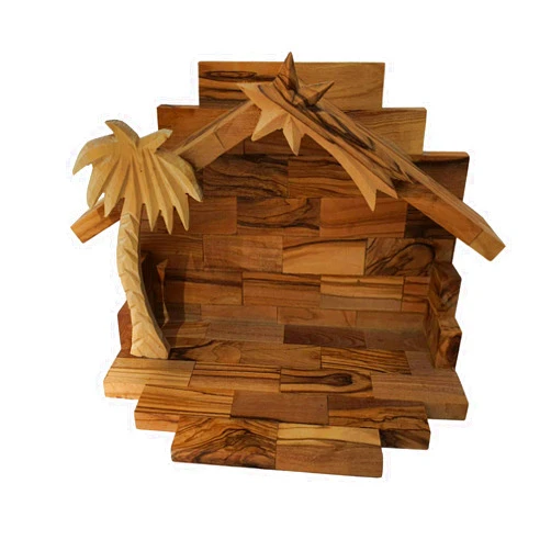 STRONG FAITH Nativity Scene Christmas Story Christian Tabletop Set from The Holy Land (6