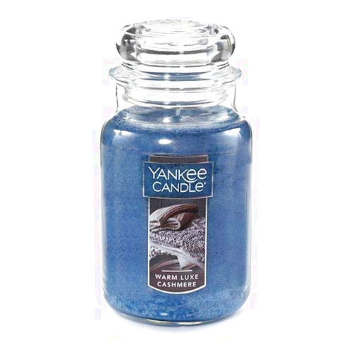 Yankeecandles co. Warm Luxe Cashmere Large Jar Candle,Fresh Scent