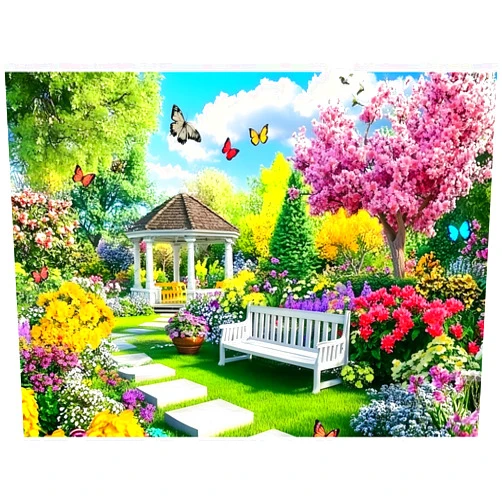 WSCXSC Jigsaw Puzzles 500 Pieces for Adults,Spring Puzzles 500 Pieces Adult Puzzles Games Family Challenging Game Great Gift Idea 20.5x15IN