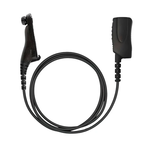 SHEEPDOG MICROPHONES Cyclone Push-to-Talk (PTT) Microphone, Compatible with Motorola APX and APX Next, 32 Inch Cord, Dual-Switch Technology, 3.5mm Audio Port for Earpiece