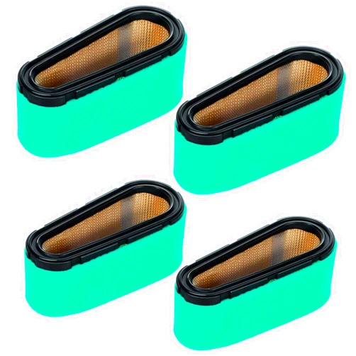 Glooglitter 496894S 496894 493909 Air Filter with 272403S 272403 Pre Filter Compatible with LG496894JD LG496894S GX85 Craftsman 12.5-17HP 5053K Lawn Mower Air Filter(4 Pack)