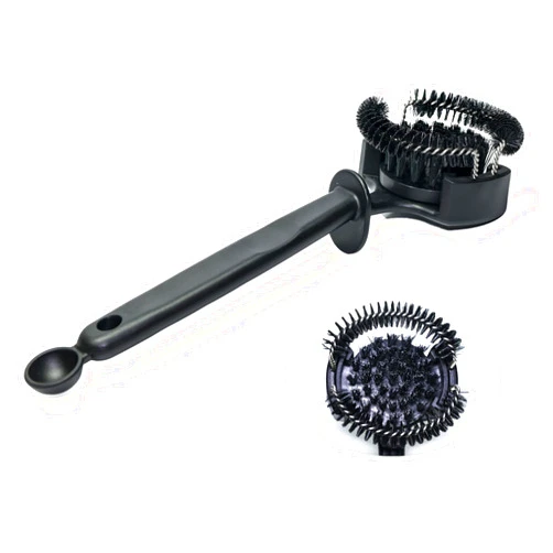 ELESTAB 58mm Espresso Cleaning Brush - Espresso Machine Group Head Cleaning Brush - Detachable 360° Nylon Cleaning Bristle Tools for Espresso Coffee Machine 58mm Portafilter Shower Screen