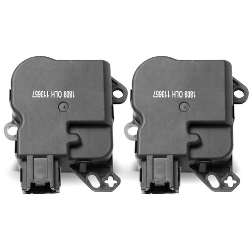 LUJUNTEC 2PCS Blend Door Actuator Replaces 604-234 Replacement For 2011-2018 for Ford 2011-2018 for Lincoln, Air Door Actuator, HVAC Blend Control Actuator