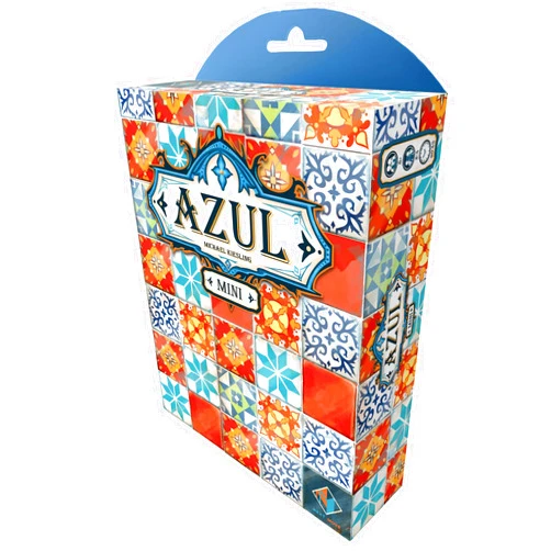 Azul Mini Board Game - Portable Tile-Placement Fun, Strategy Game for Kids and Adults, Ages 8+, 2-4 Players, 30-45 Minute Playtime, Made by Plan B Games