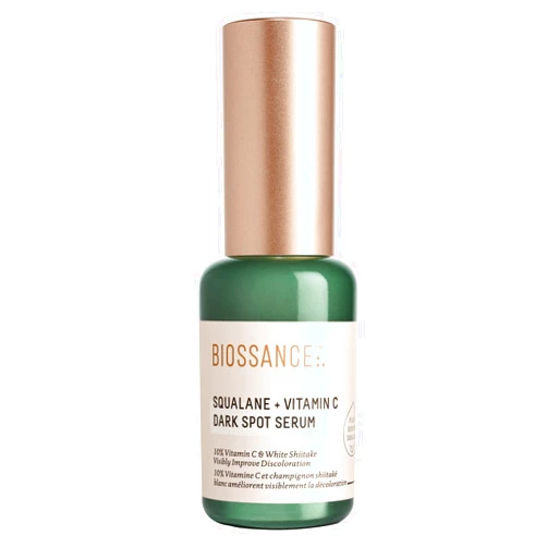 Biossance Squalane + Vitamin C Dark Spot Serum. Powerful Lightweight Serum with 10% to Brighten Skin Fade Spots Reduce and ounces