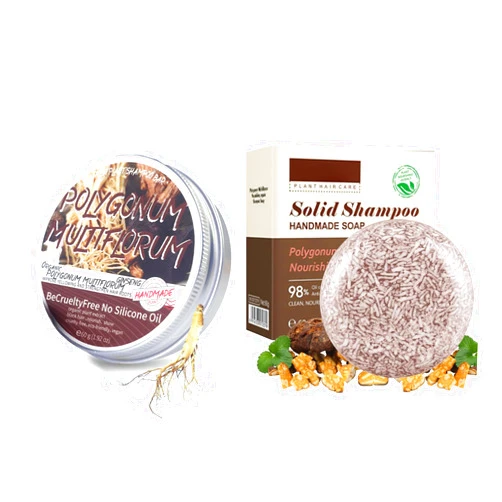 Hotiary Hair Darkening Shampoo Bar, Shouwu for Gray Hair All nature Organic, Blackening (polygonum Multiflorum for Grey Hair)