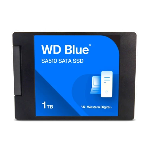 Western Digital 1TB WD Blue SA510 SATA Internal Solid State Drive SSD - SATA III 6 Gb/s, 2.5
