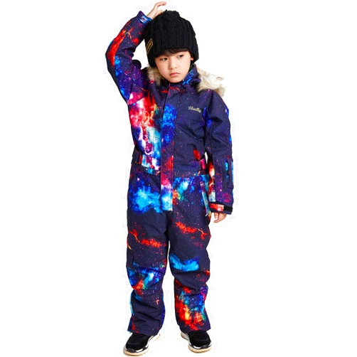 Bluemagic Kid's Baby One Piece Snowsuits Overalls Ski Suits Jackets Coats Jumpsuits Winter Outdoor Waterproof Snowboarding