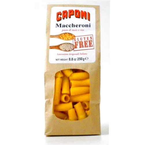 Caponi Gluten Free Pasta - Maccheroni