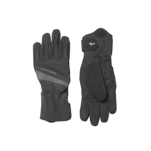 SEALSKINZ | Bodham |Unisex Waterproof All Weather Cycle Glove | Suede Thumb Wiper is Soft on The Face | Cycling & Outdoor Sports