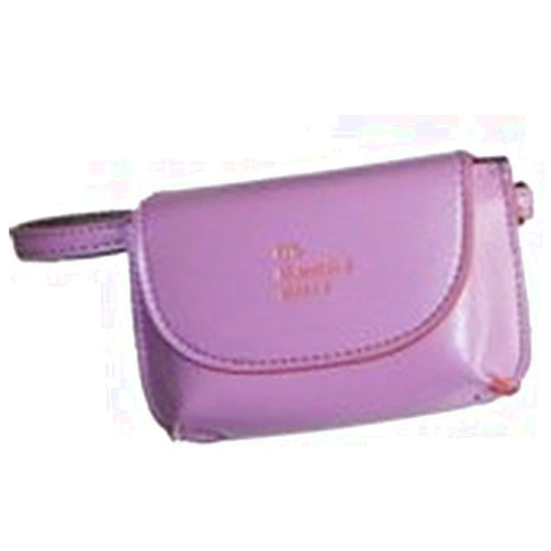 WASHODO 517-0019 Canon IXY 200,IXY 210 Digital Camera Synthetic Leather Storage Protective Case 6 Colors (Purple)