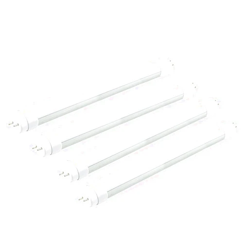 WYZM F15T8 LED Replacement Bulb,7W,840lm Output,5000K Daylight White,F15T8 LED Rotatable End Caps,Frosted Cover 18 Inch Led Tube Light,85-265VAC (120V 4Pack)