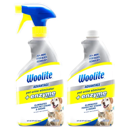Bissell Woolite Advantage Pet Urine Eliminator, 44 Fl Oz, Pack of 2
