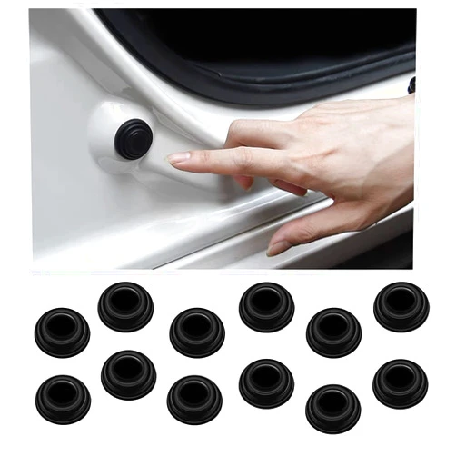 YHJKOPO Car Door Absorber Cushion Gasket for J*eep Cherokee 2015-2022/ Compass 2017-2022/ Wagoneer 2022/ Wrangler 2007-2022 ，Anti-Collision Gasket Car，Shock-Absorbing Gasket