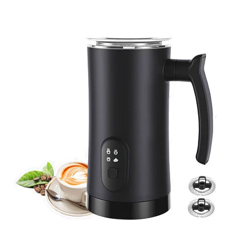 Liksiy Milk Frother, 4 in 1 Electric Milk Steamer,11.8oz/350ml Automatic Warm and Cold Foam frother for Coffee, Latte, Macchiato, Cappuccino, Hot Chocolate
