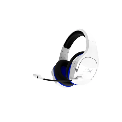 HyperX HHSS1C-KB-WT/G Cloud Stinger Core – Wireless Gaming Headset, for PS4, PS5, PC, Lightweight, Durable Steel Sliders, Noise-Cancelling Microphone - White