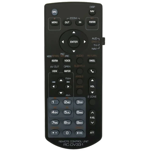 ECONTROLLY RC-DV331 Replaced Remote Control fit for Kenwood Multimedia Monitor DDX372BT DDX320BT DNX6460BT DDX616 DDX775BH DDX795 DNX6020EX