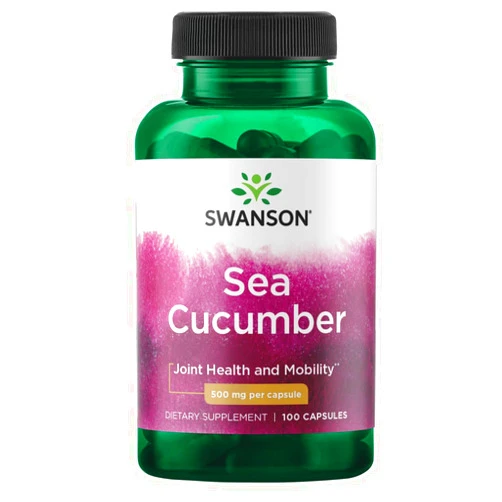 Swanson Sea Cucumber - Natural Supplement Promoting Joint Health & Mobility Support - Supports Cartilage Protection & Connective Tissue Health - (100 Capsules, 500mg Each)