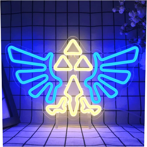 JanHune LOZ Gaming Neon Sign Dimmable Game Neon Sign for Gamer Room Decor Neon Lights for Bedroom Boys Teen Gaming Zone Party Decoration