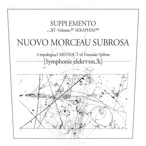 BT (Artist) Format: Audio CD Nuovo Morceau Subrosa