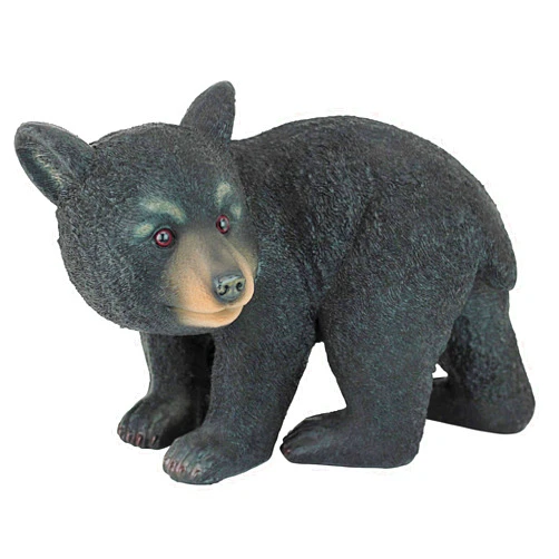 Design Toscano QM2594300 Roly-Poly Bear Cub Statue, Walking Bear,Full Color