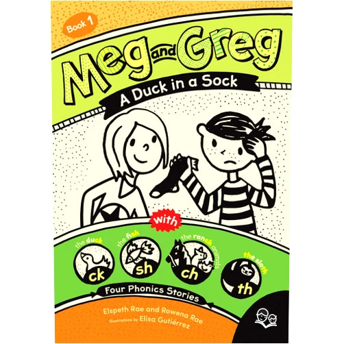 Elspeth Rae,Rowena Rae,Elisa Gutiérrez Meg and Greg: A Duck in a Sock (Meg and Greg, 1)