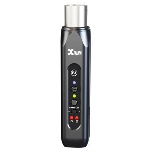 Xvive P3 XLR Bluetooth Receiver, High-Fidelity Wireless Bluetooth Adapter for Speakers, PA Systems, Mixers, DJ Equipment