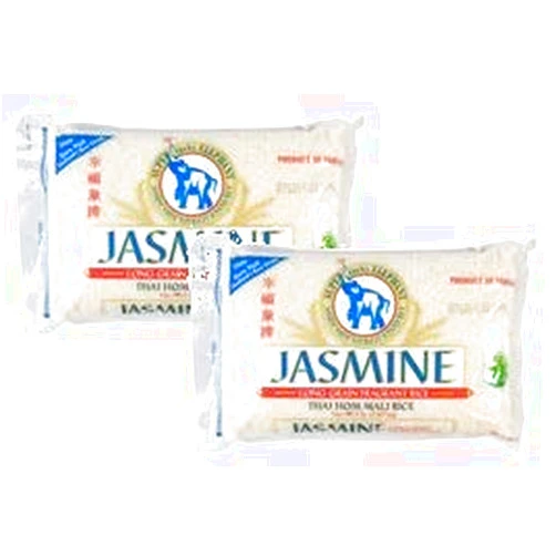 Super Lucky Elephant Jasmine Rice, 5 Pound (Pack of 2)