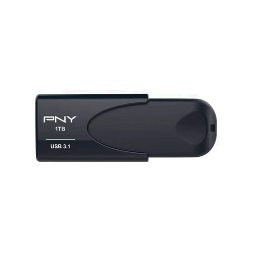 PNY Attaché 4 USB 3.1 Flash Drive - 1TB - Black