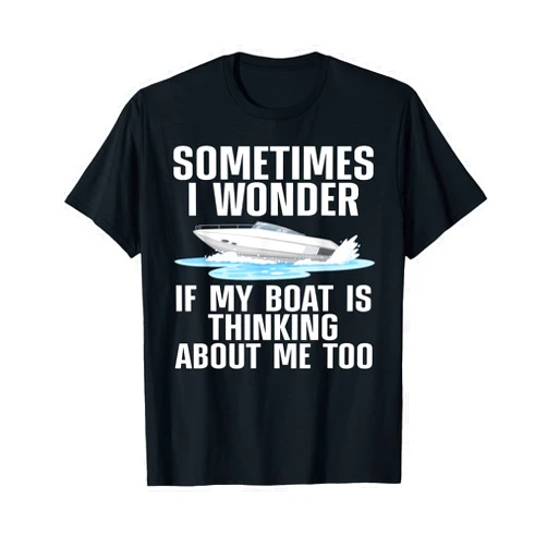 Yacht Boating Gift Boat Accessories & Boater Stuff Cute Boating Art for Men Women Boat Captain Sailboat Owners T-Shirt