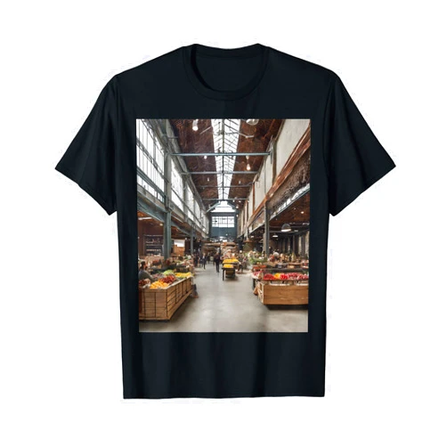 Eads Designs Seaport Warehouse Market Conversion T-Shirt