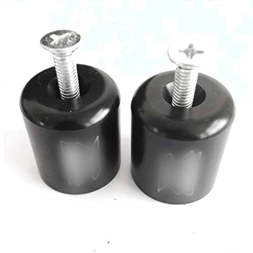 SMT-MOTO SMT-Handlebar Bar End Slider Rubber Black Compatible With Suzuki Hayabusa 99-11/Katana 600 89-08 [B0788HTHNG]