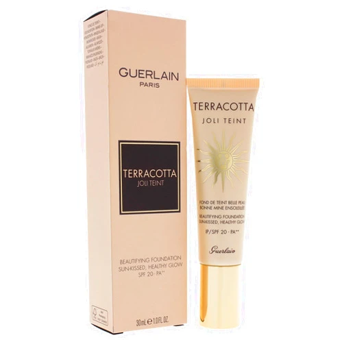 Guerlain Terracotta Joli Teint Beautifying SPF 20 Light Foundation, 1 Ounce