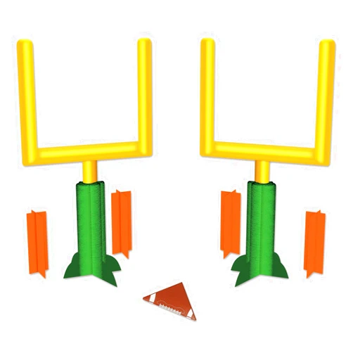 Beistle 3-D Football Goal Post Centerpieces