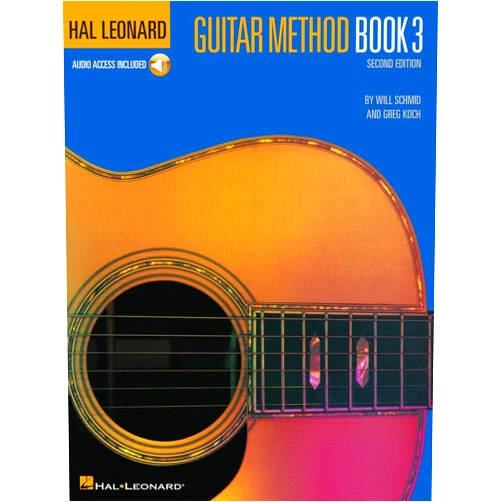 Will Schmid,Greg Koch Hal Leonard Guitar Method Book 3 - Second Edition | Guitar Sheet Music with Online Audio Tracks | Instructional Guitar Songbook for Intermediate Players | Guitar Chord Book and Guitar Learning Book