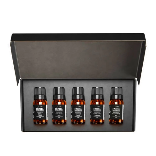 Air-Scent AirScent Hotel Diffuser Oil Gift Set - Metro City 5 Star Hotel Scents - 10 mL, 0.34 fl oz Fragrance Oil Set - Inspired by The Edition, Costes Paris, Fairmont, London St James and The Baccarat Hotel