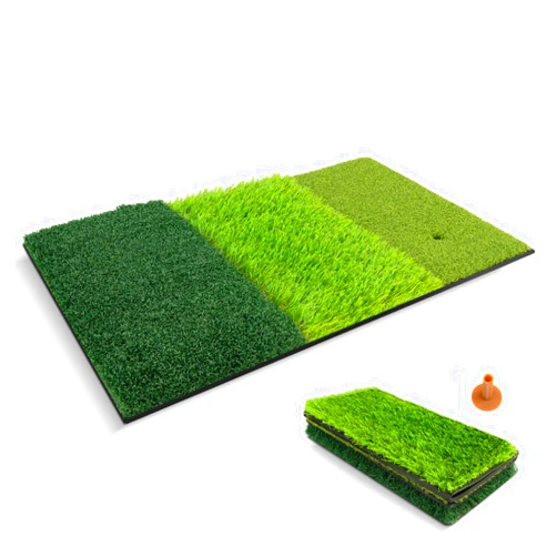 Tangkula 3-in-1 Collapsible Golf Hitting Mat, 25.5