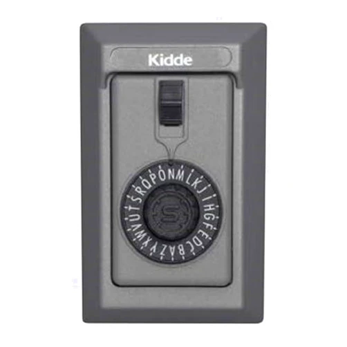 Kidde AccessPoint 001014 KeySafe Original 5-Key Permanent, Spin Dial, Keyless, Titanium Gray