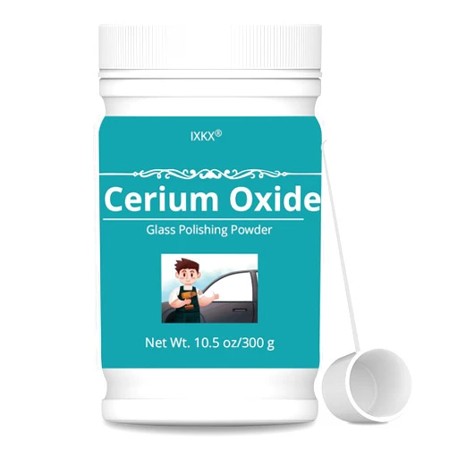 Generic 10.5oz Cerium Oxide Glass Scratch Remover, Professional Glass Polishing Compound for Windshield, Glass, TERO >99%, Faint Yellow, 1 Microns