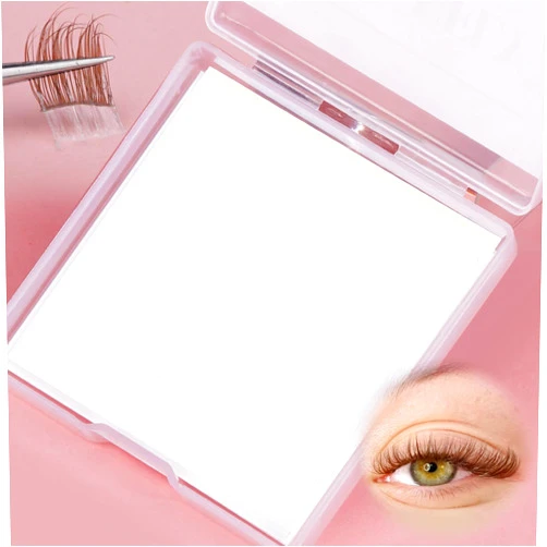 Zanlufly Self Adhesive Eyelashes Clusters Strip 210Pcs Press on Lash Clusters Strips No Glue zanlufly Clear Self-stick Replacement of Lash Glue Instantly Application