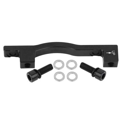 Ymiko 160 to 203 Post Mount Adapter 160mm 203mm 180mm disc Brake 185 Rotor Front calliper Adaptor and Spare Parts Caliper Bracket Spacer Disk qm41 is Rear 180 mm