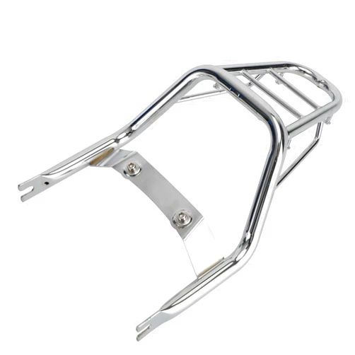 Areyourshop Rear Rack Chrome Luggage Carrier for Honda Monkey 125 2018 2019 2021 2022
