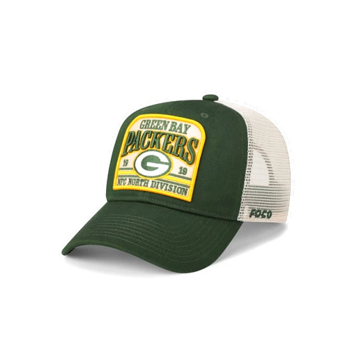 FOCO Men's NFL Team Logo Truckstop Patch Mesh Trucker Rf Hat Caps